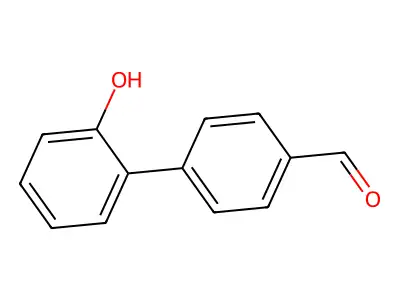 2-(4-Formylphenyl)phenol structure