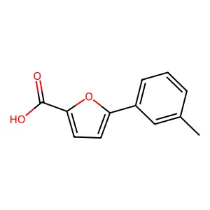 5-(3-Methylphenyl)-2-furoic acid structure