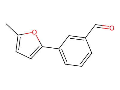 3-(5-Methyl-2-furyl)benzaldehyde structure