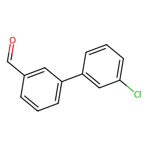 3-(3-Chlorophenyl)benzaldehyde structure