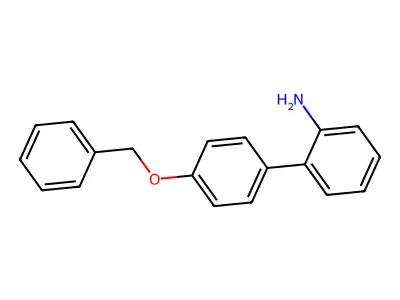 4'-(Benzyloxy)-[1,1'-biphenyl]-2-amine structure