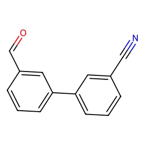 3-(3-Formylphenyl)benzonitrile structure