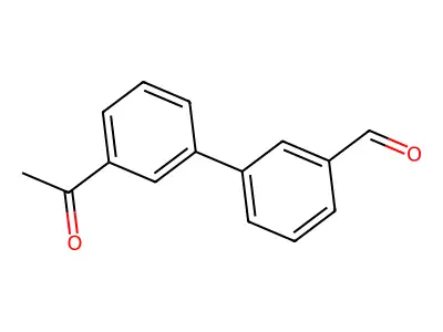 3-(3-Acetylphenyl)benzaldehyde structure