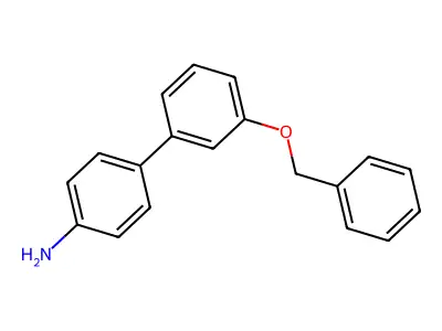 4-[3-(Benzyloxy)phenyl]aniline structure