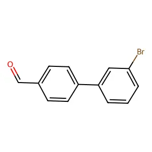 3'-Bromo-[1,1'-biphenyl]-4-carbaldehyde structure