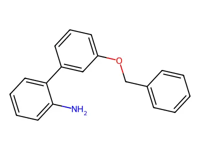 3'-Benzyloxy-biphenyl-2-ylamine structure