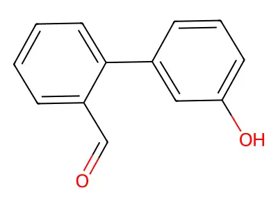 2-(3-Hydroxyphenyl)benzaldehyde structure