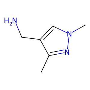 (1,5-dimethyl-1H-pyrazol-4-yl)methanamine structure