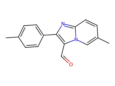 6-Methyl-2-(4-Methylphenyl)-imidazo[1,2-a]pyridine-3-Carboxaldehyde structure