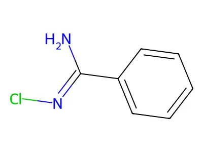 N'-chlorobenzenecarboximidamide structure