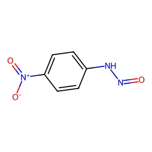 Benzenamine, 4-nitro-N-nitroso- structure