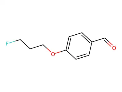 4-(3-Fluoropropoxy)benzaldehyde structure