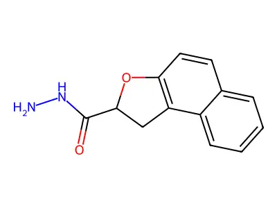 1,2-Dihydronaphtho[2,1-b]furan-2-carbohydrazide structure