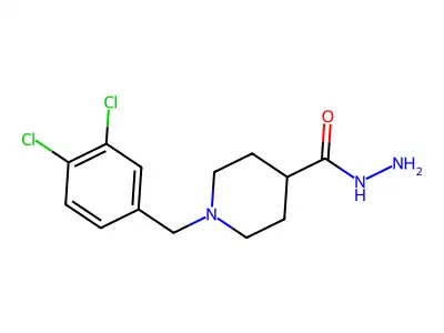 1-(3,4-Dichlorobenzyl)-4-piperidinecarbohydrazide structure