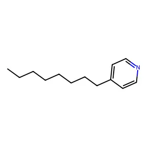 Octylpyridine structure