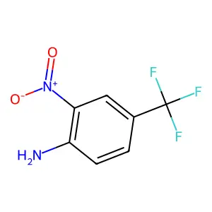 Benzenamine, 2-nitro-4-(trifluoromethyl)- structure