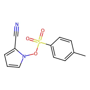 1-[(4-Methylbenzene-1-sulfonyl)oxy]-1H-pyrrole-2-carbonitrile structure
