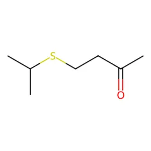 4-[(Propan-2-yl)sulfanyl]butan-2-one structure