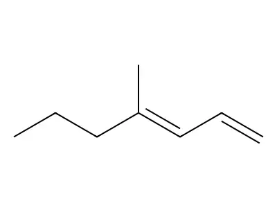 (E)-1,3-Heptadiene, 4-methyl- structure