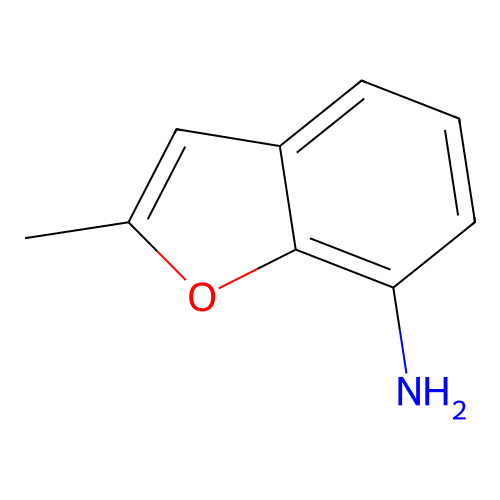 2-Methyl-benzofuran-7-ylamine structure