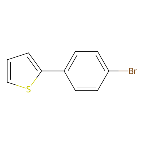 2-(4-Bromophenyl)thiophene structure
