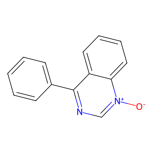4-phenylquinazoline-N-oxide structure