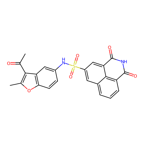 C23H16N2O6S structure