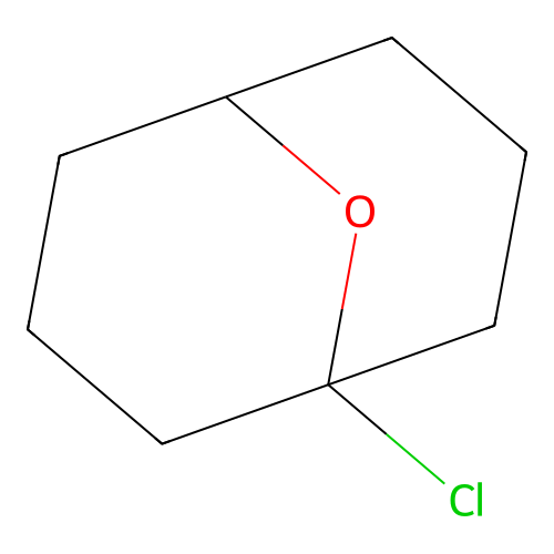 InChI=1/C8H13ClO/c9-8-5-1-3-7(10-8)4-2-6-8/h7H,1-6H structure
