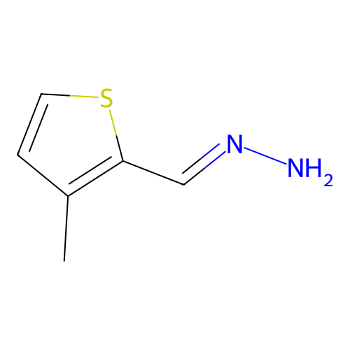 (3-Methylthiophen-2-yl)methylidenehydrazine structure