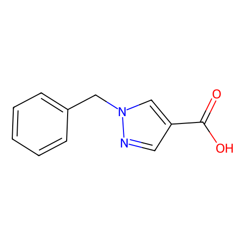 1-Benzyl-1H-pyrazole-4-carboxylic acid structure
