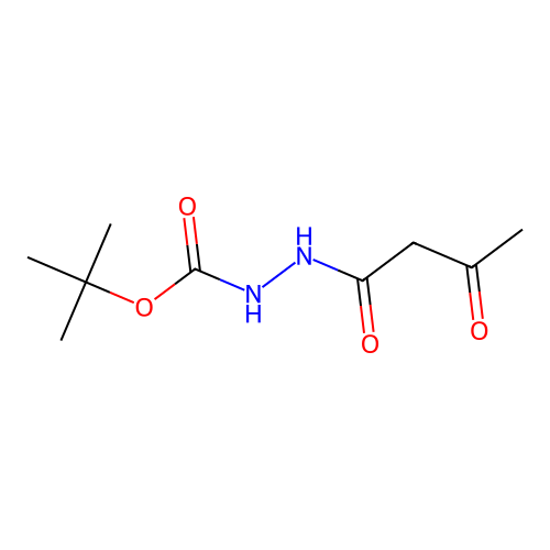 N-[(tert-butoxy)carbonylamino]-3-oxobutanamide structure