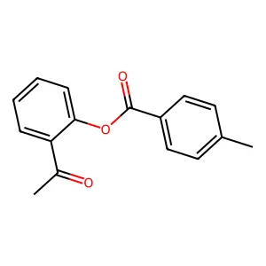 2-Acetylphenyl 4-methylbenzoate structure