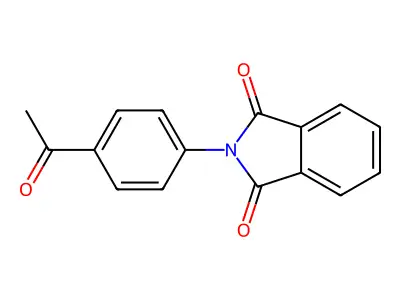 2-(4-Acetyl-phenyl)-isoindole-1,3-dione structure