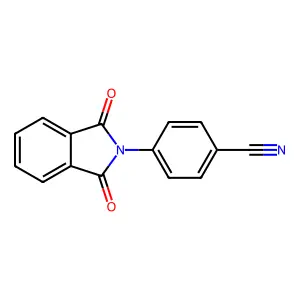 4-(1,3-Dioxo-1,3-dihydro-2H-isoindol-2-yl)benzonitrile structure