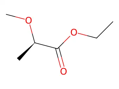 Ethyl 2-methoxypropanoate structure