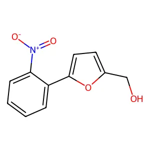 (5-(2-Nitrophenyl)furan-2-yl)methanol structure