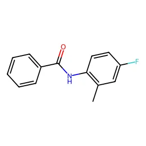 N-(4-fluoro-2-methylphenyl)benzamide structure