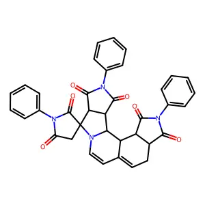 1,2',11'-triphenyl-3a,9a,12a,12b,12c,12d-hexahydro-3aH-spiro structure
