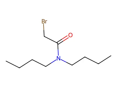 2-Bromo-N,N-dibutylacetamide structure