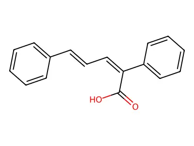 α-苯基肉桂亚基乙酸 structure