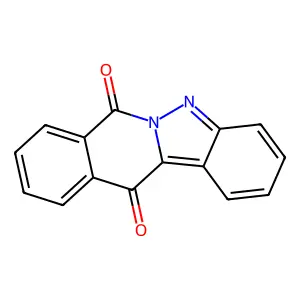 Indazolo[2,3-b]isoquinoline-7,12-dione structure