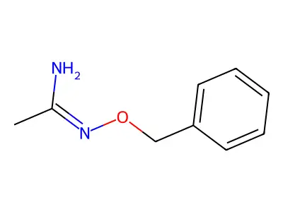 N'-phenylmethoxyethanimidamide structure