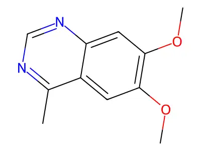 6,7-Dimethoxy-4-methylquinazoline structure