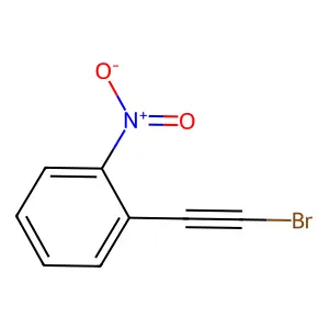 1-(Bromoethynyl)-2-nitrobenzene structure