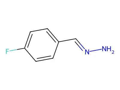 (4-Fluorophenyl)methylidenehydrazine structure