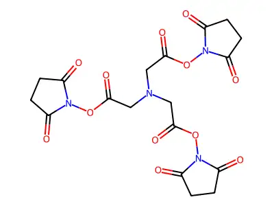 Tris-succinimidyl aminotriacetate structure