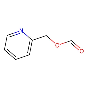 Formic acid, pyridin-2-ylmethyl ester structure