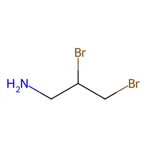 2,3-二溴丙-1-胺 structure