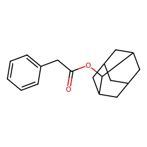 2-Adamantyl 2-phenylacetate structure