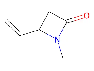 4-Ethenyl-1-methylazetidin-2-one structure